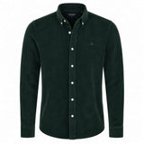 Superdry Mens Classic Needle Cord Shirt Eagle Green Northern Ireland