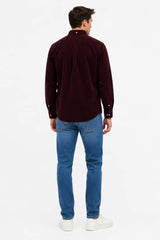 Superdry Mens Classic Needle Cord Shirt Winter Port Northern Ireland