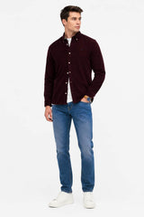 Superdry Mens Classic Needle Cord Shirt Winter Port Northern Ireland