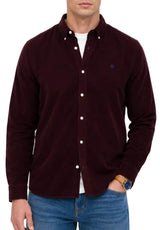 Superdry Mens Classic Needle Cord Shirt Winter Port Northern Ireland