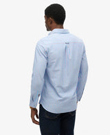 Superdry Mens Classic Oxford Shirt French Blue Stripe/Coral Northern