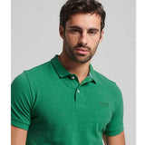 Superdry Men’s Classic Pique Polo Shirt Field Green Ballynahinch