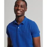 Superdry Men’s Classic Pique Polo Shirt Varsity Blue - Polo