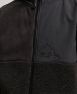 Superdry Mens Code XPD Borg Fleece Jacket Black Ballynahinch Northern