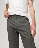 Superdry Mens Core Cargo Pants M7011014A Charcoal Grey Northern
