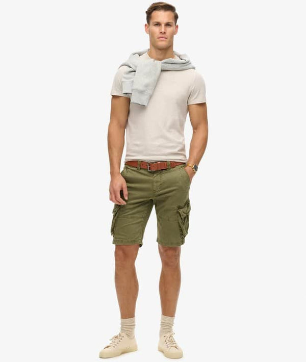 Superdry Mens Core Cargo Shorts Chive Green Northern Ireland Belfast