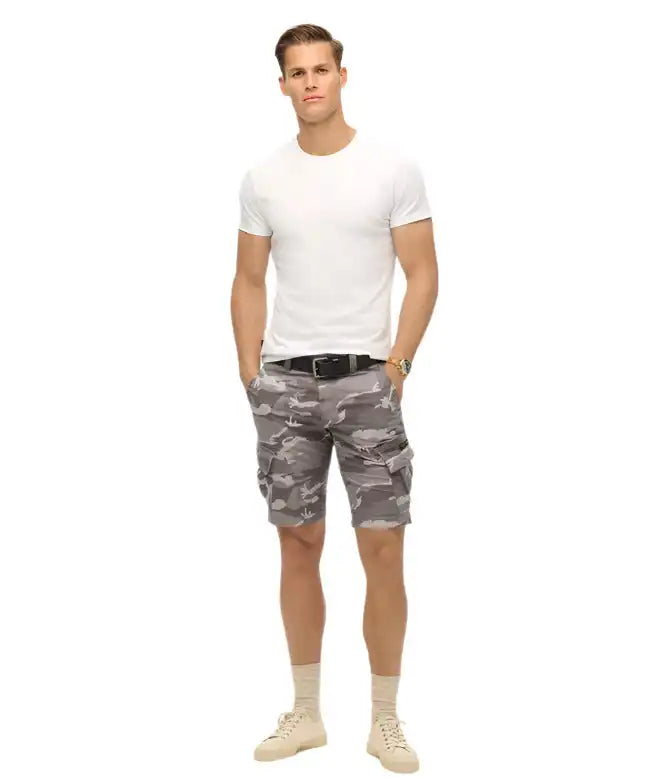 Superdry Mens Core Cargo Shorts Ice Camo Northern Ireland Belfast