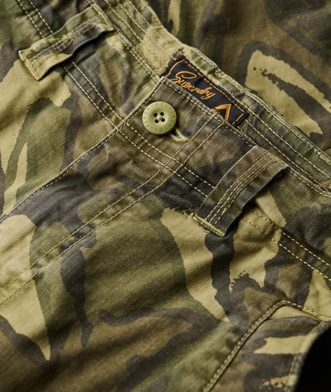 Superdry Mens Core Cargo Shorts Outline Camo Northern Ireland Belfast