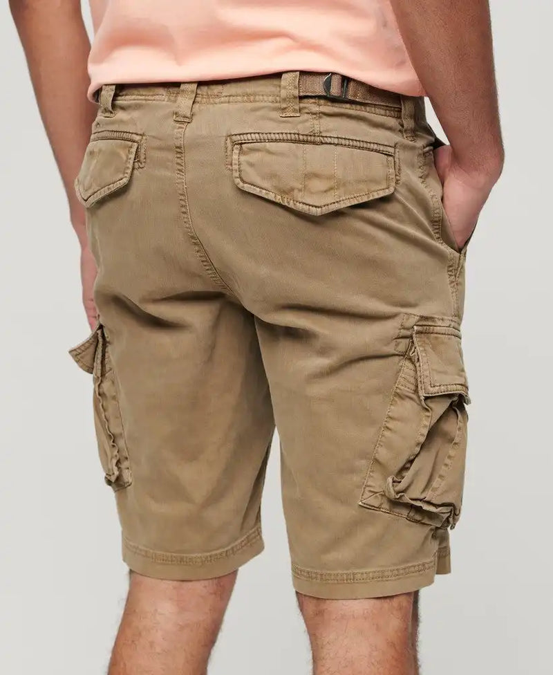 Superdry Mens Core Cargo Shorts Tan Khaki Northern Ireland Belfast