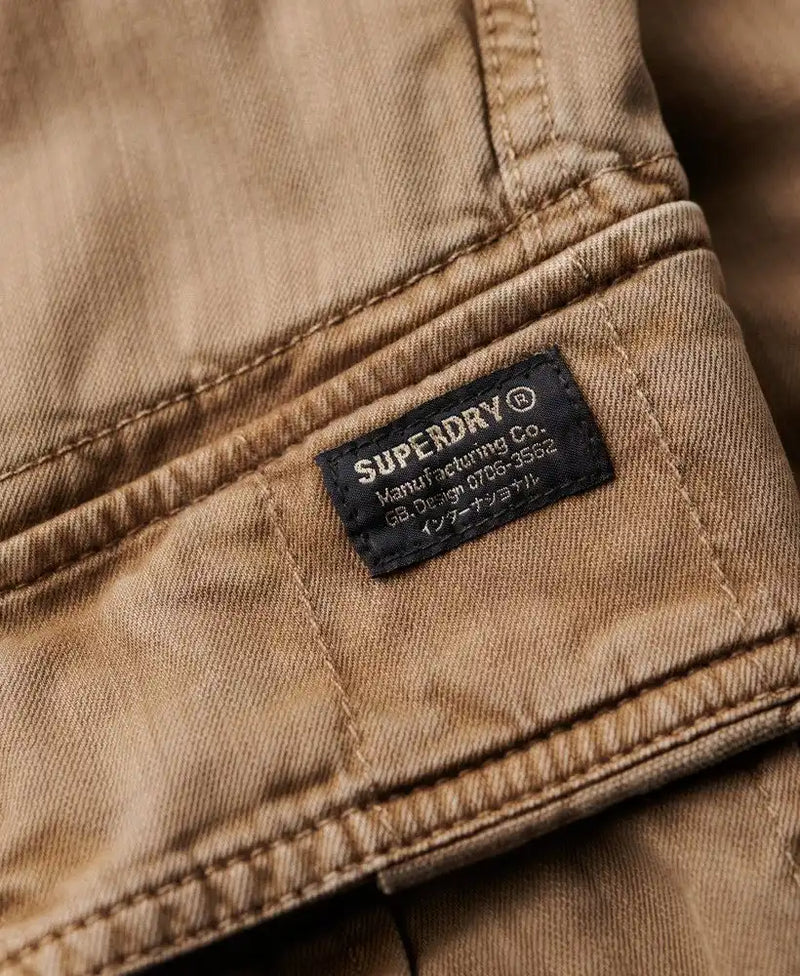 Superdry Mens Core Cargo Shorts Tan Khaki Northern Ireland Belfast