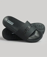 Superdry Men’s Core Logo Pool Slides Black Ballynahinch Northern