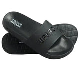 Superdry Men’s Core Logo Pool Slides Black Ballynahinch Northern