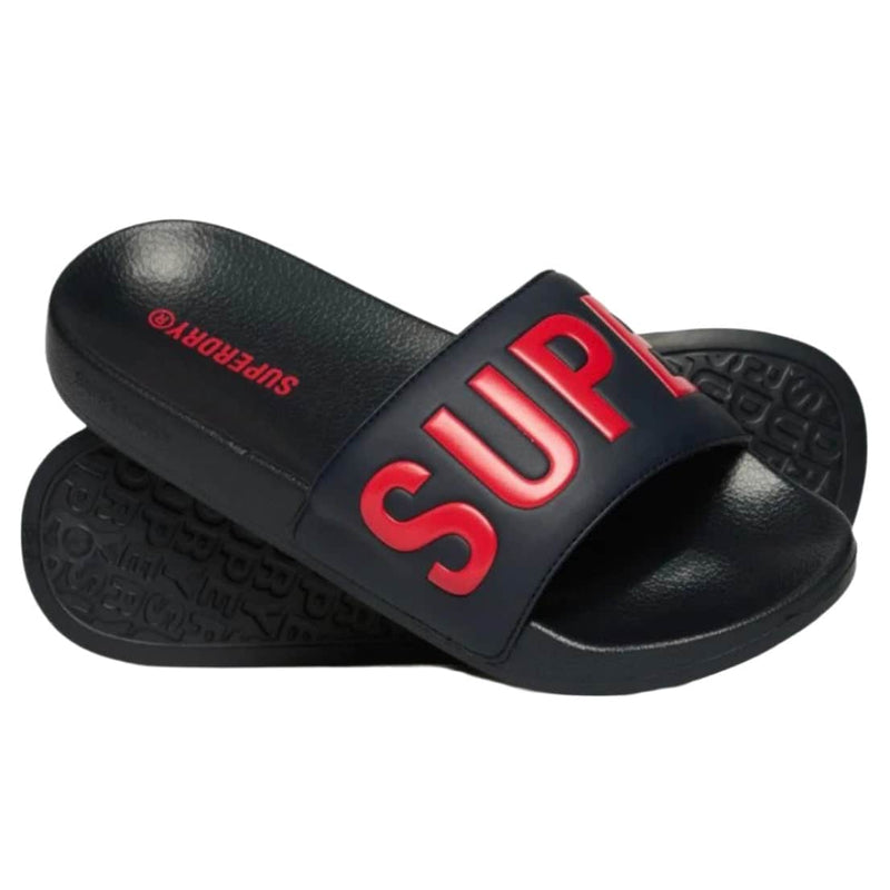 Superdry Mens Core Pool Slides Nautical Navy Northern Ireland Belfast
