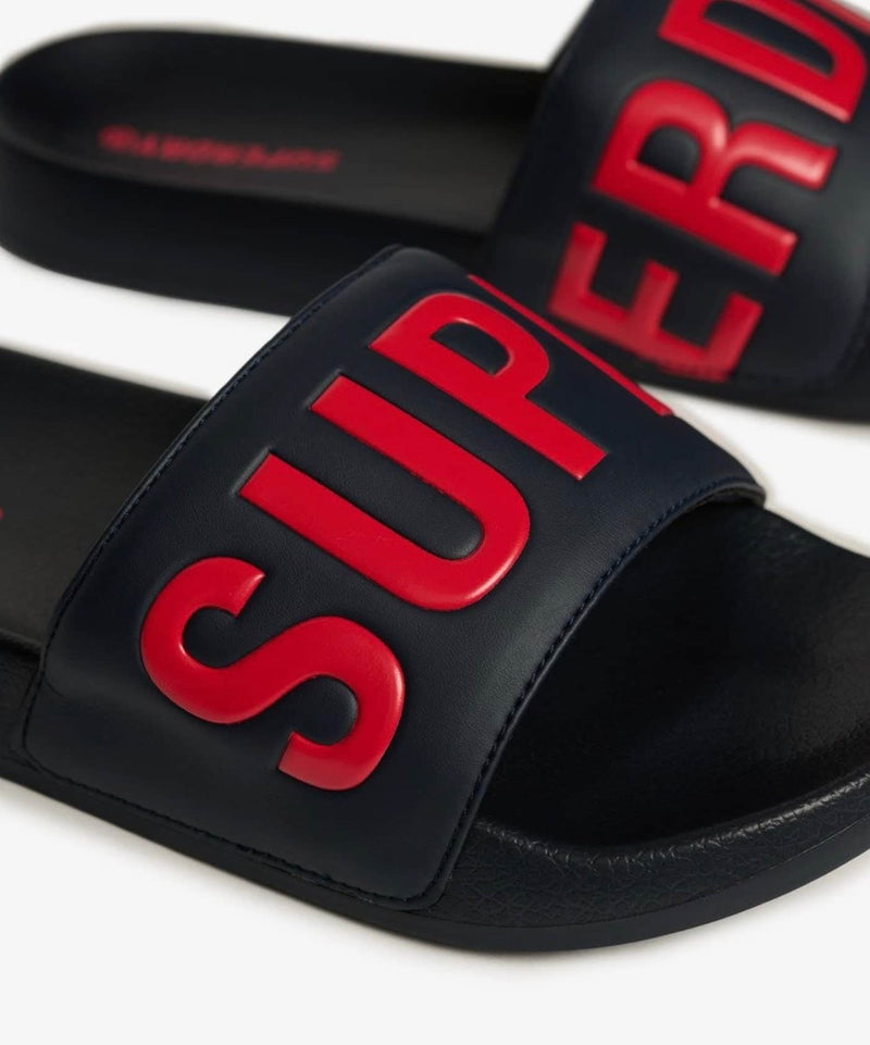 Superdry Mens Core Pool Slides Nautical Navy Northern Ireland Belfast