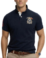 Superdry Mens Crest Polo Shirt Darkest Navy Northern Ireland Belfast