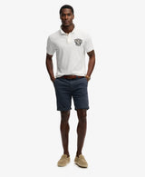 Superdry Mens Crest Polo Shirt Optic White Northern Ireland Belfast