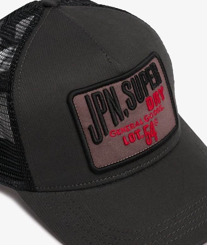 Superdry Mens Dirt Road Trucker Cap Vintage Black Northern Ireland
