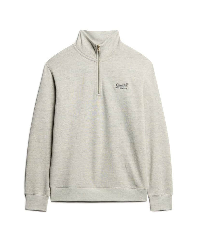 Superdry Mens Essential Logo Henley Varsity Grey Grindle Northern