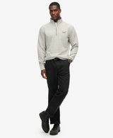 Superdry Mens Essential Logo Henley Varsity Grey Grindle Northern