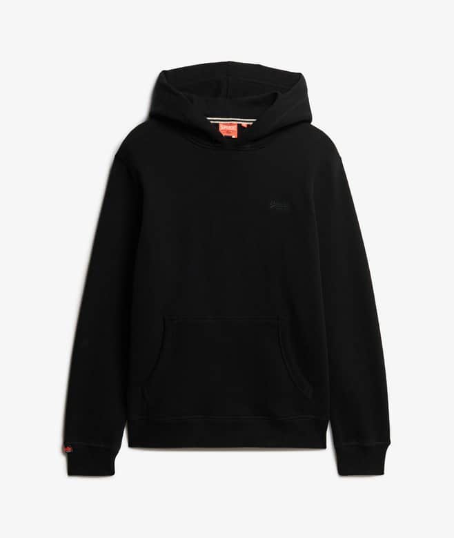 Superdry Mens Essential Logo Hoodie Black Northern Ireland Belfast
