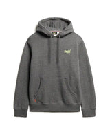 Superdry Mens Essential Logo Hoodie Carbon Grey Marl Northern Ireland