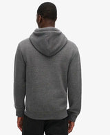 Superdry Mens Essential Logo Hoodie Carbon Grey Marl Northern Ireland