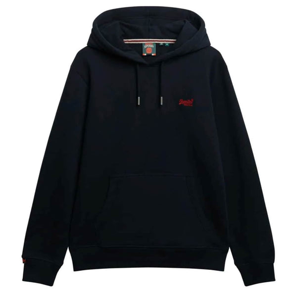 Superdry Mens Essential Logo Hoodie Eclipse Navy Northern Ireland