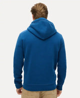 Superdry Mens Essential Logo Hoodie Pilot Mid Blue Northern Ireland