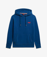 Superdry Mens Essential Logo Hoodie Pilot Mid Blue Northern Ireland