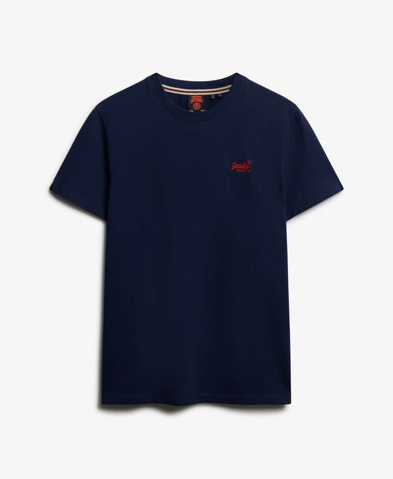 Superdry Mens Essential Logo T Shirt Atlantic Navy Northern Ireland