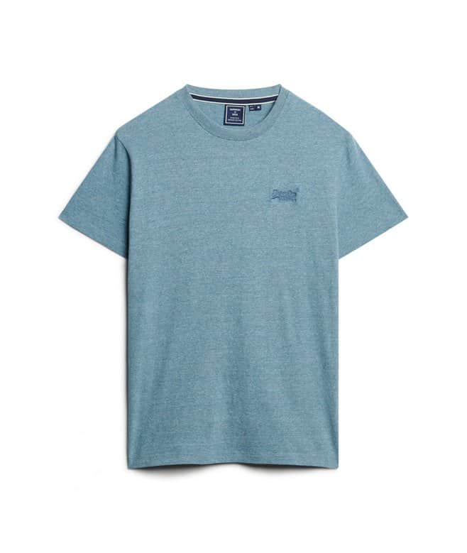 Superdry Mens Essential Logo T-Shirt Desert Sky Northern Ireland
