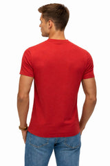 Superdry Mens Essential Logo T-Shirt Expedition Red Northern Ireland