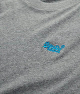Superdry Mens Essential Logo T-Shirt Grey/Blue Northern Ireland