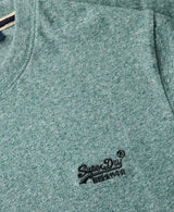 Superdry Mens Essential Logo T-Shirt Mid Pine Green Grit Northern