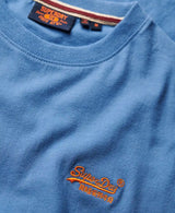 Superdry Mens Essential Logo T - Shirt Monaco Blue Northern Ireland