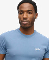 Superdry Mens Essential Logo T-Shirt Moonlight Blue Northern Ireland