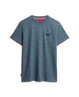 Superdry Mens Essential Logo T-Shirt Scorched Teal Grit Northern