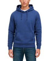 Superdry Mens Essential SD Co Logo Hoodie Hampton Blue Northern