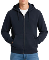 Superdry Mens Essential SD Co Logo Zip Hoodie Dark Navy Northern