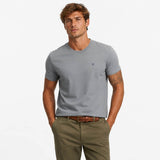 Superdry Men’s Essential SDCO Logo Emb T-Shirt Stormy Weather Grey