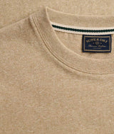 Superdry Mens Essential SDCO Logo Emb T-Shirt Tan Brown Northern