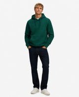 Superdry Mens Essential SDCO Logo Hoodie Varsity Green Northern