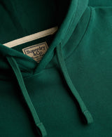Superdry Mens Essential SDCO Logo Hoodie Varsity Green Northern