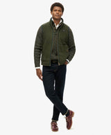 Superdry Mens Estate Fleece Gilet Olive Green Northern Ireland Belfast