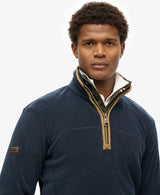 Superdry Mens Estate Half Zip Fleece Navy Northern Ireland Belfast