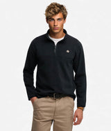 Superdry Mens Expedition Fleece Half Zip Eclipse Navy Northern