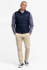 Superdry Mens Fuji Lite Padded Gilet Eclipse Navy Northern Ireland