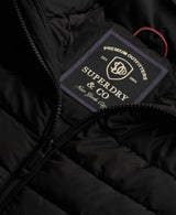 Superdry Mens Fuji Midweight Padded Jacket Black Northern Ireland