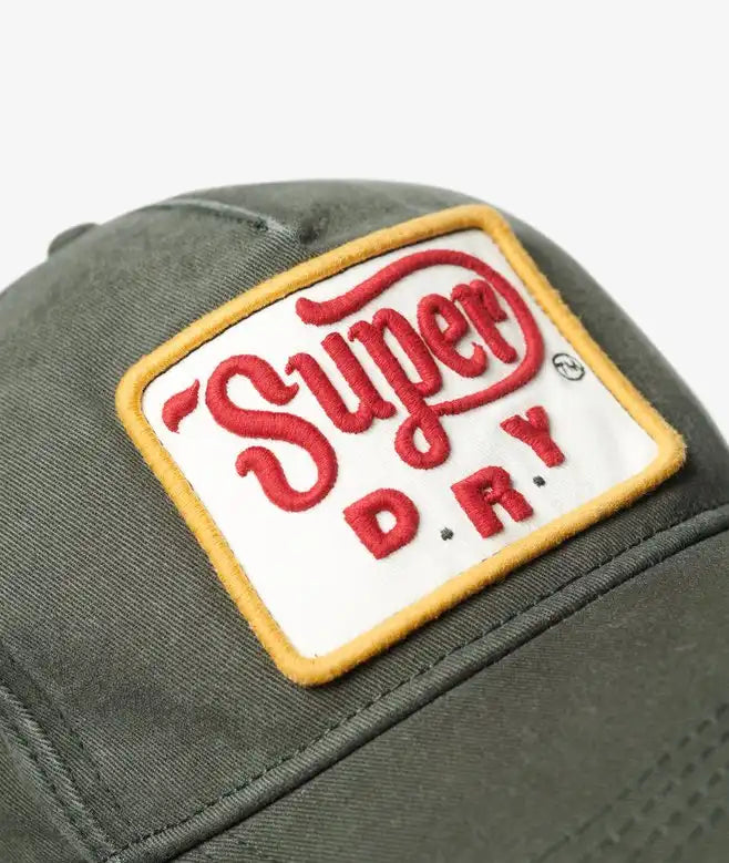 Superdry Mens Graphic Trucker Cap Khaki Northern Ireland Belfast