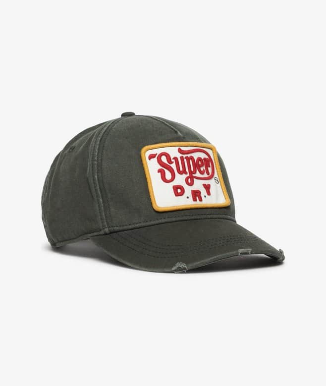 Superdry Mens Graphic Trucker Cap Khaki Northern Ireland Belfast